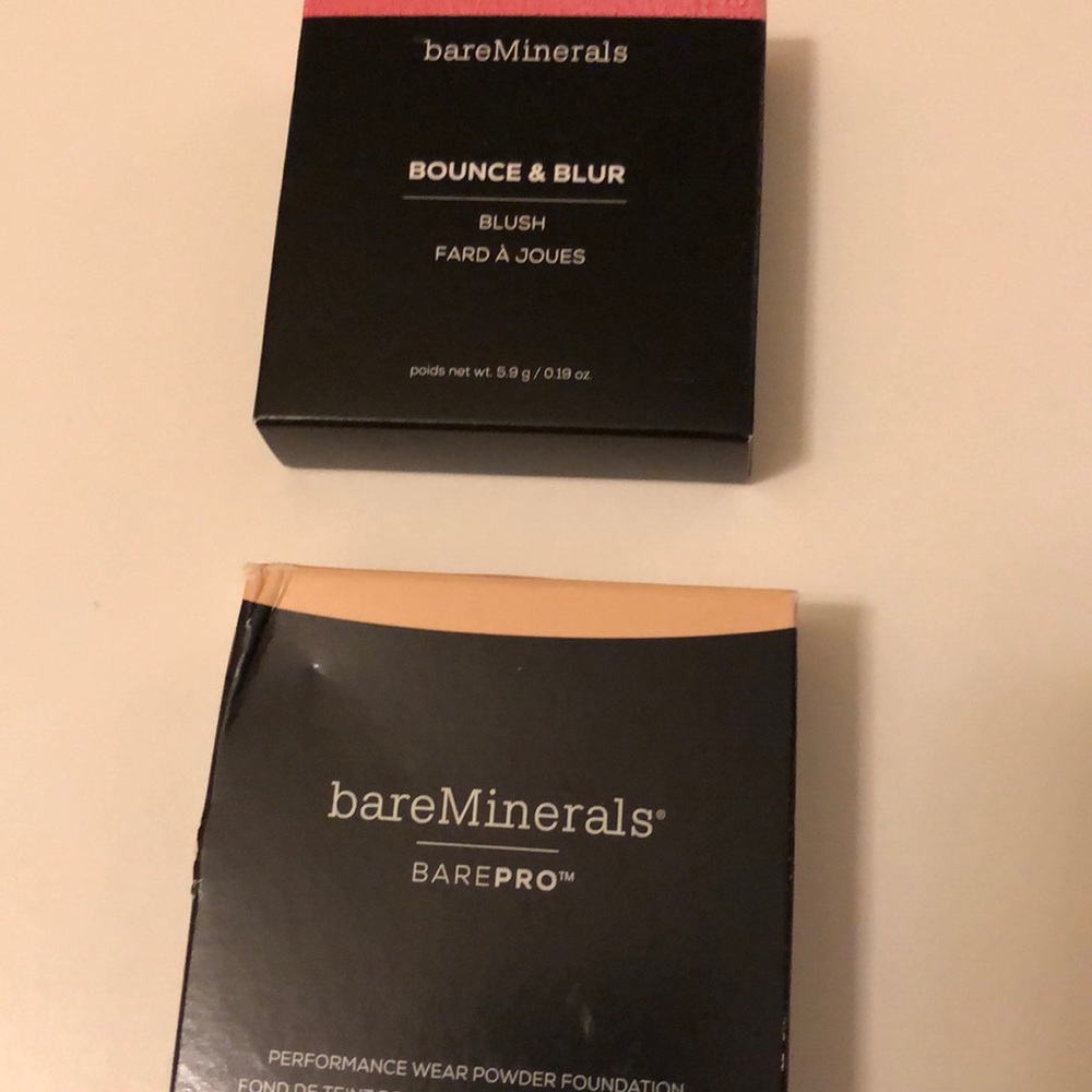 Foundation and Blush